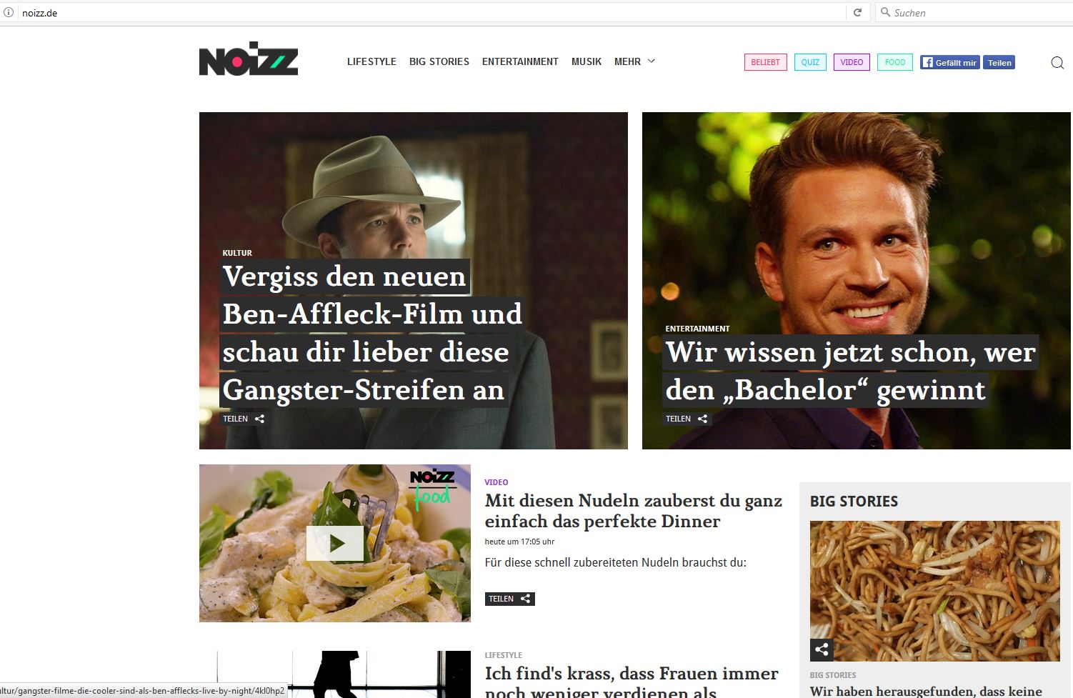 Homo-Flüchtling und Asia-Nudel: Ein NEUES Lifestyle-Magazin?